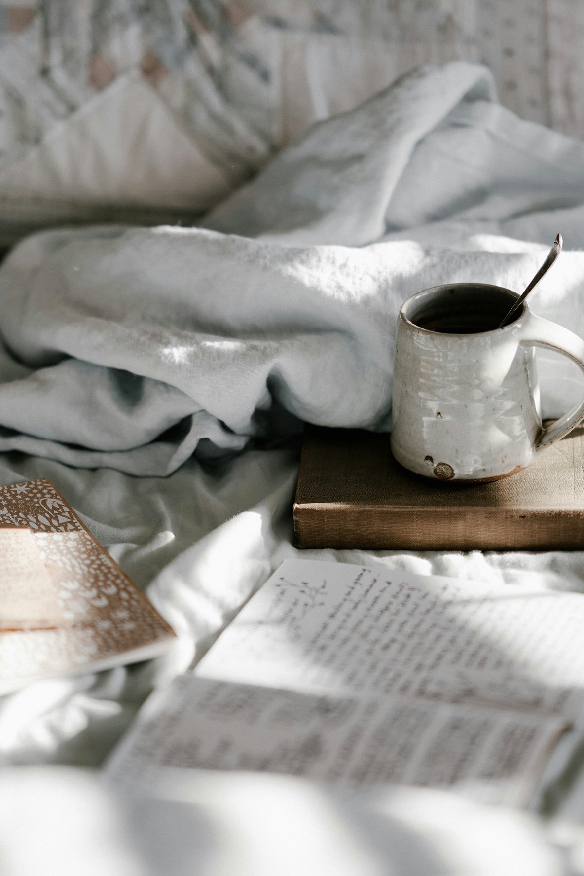 Journal in bed